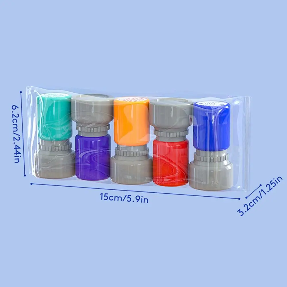 Automatic Inking Teacher's Comment Stamp Encouragement Incentive Educational Behavior Stamp English Version Colorful