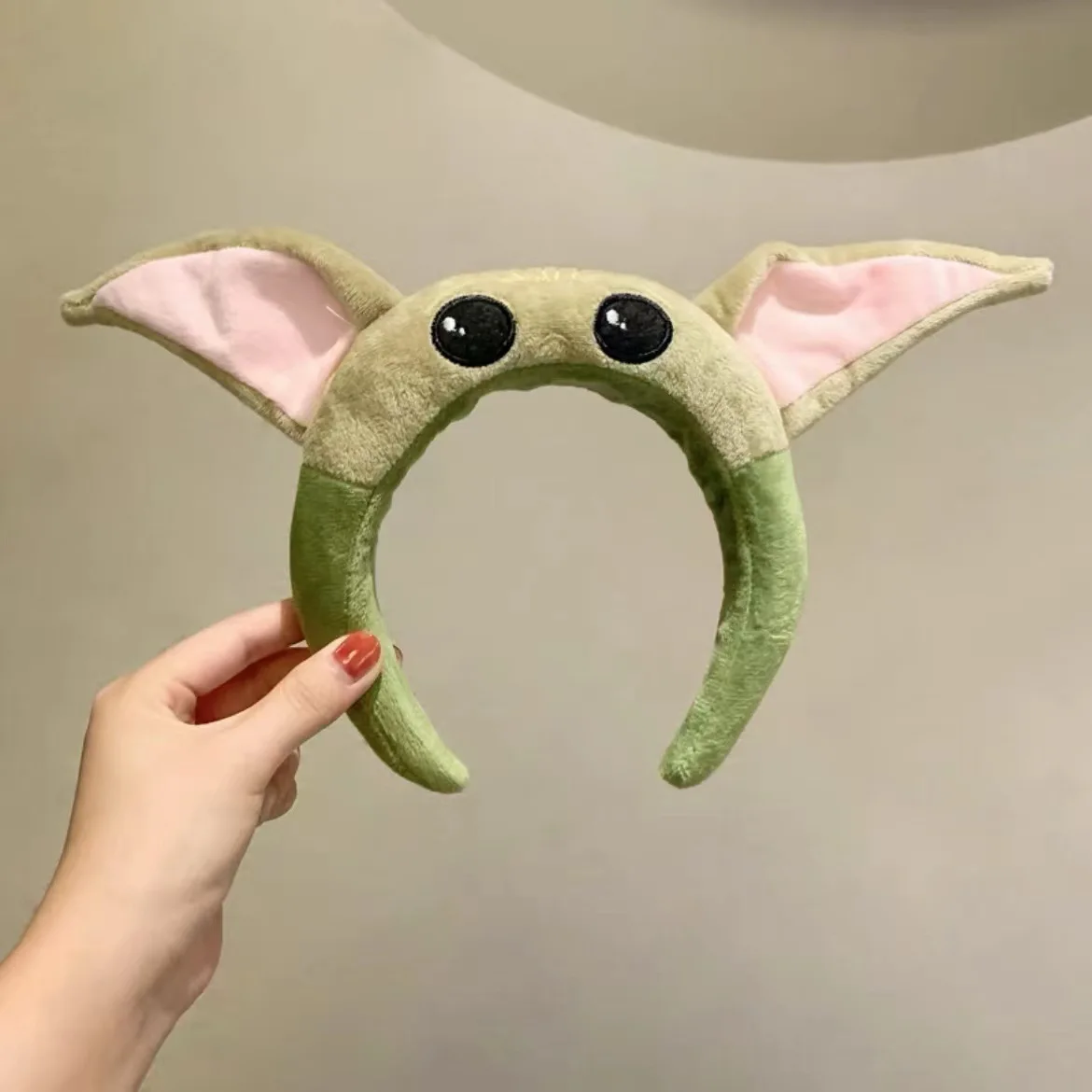 Diademas de bebé Yoda, accesorios para el cabello para bebé, tocado de Star Wars, Cosplay para niños y niñas, banda para el cabello de princesa, regalo para niños, nuevo