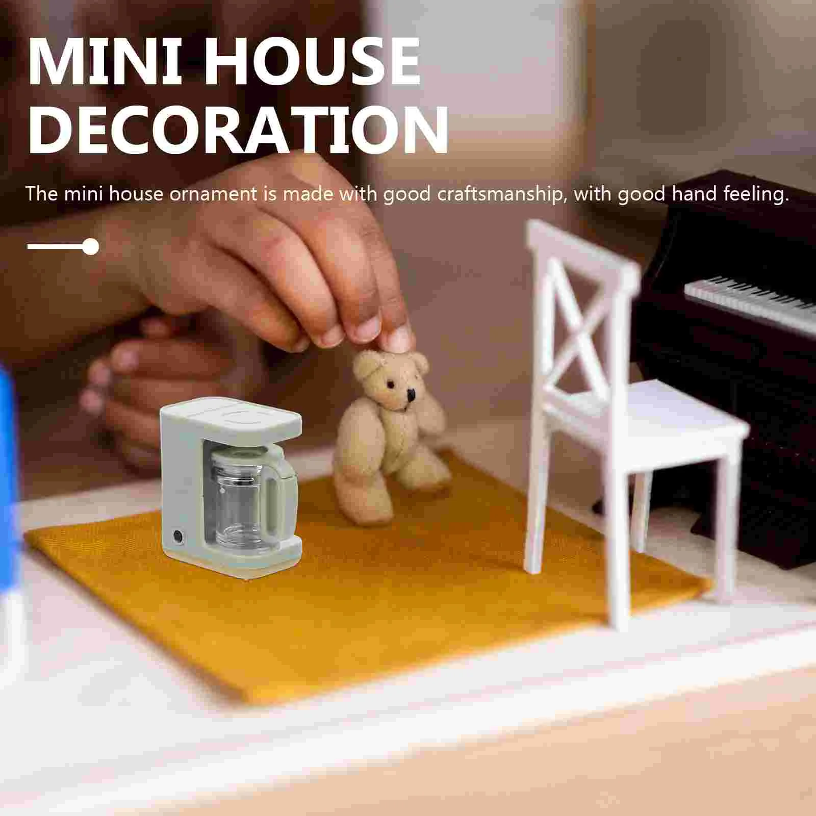 เครื่องชงกาแฟรุ่น Home อุปกรณ์เสริม MINI เครื่องครัวพลาสติก Miniature Maker