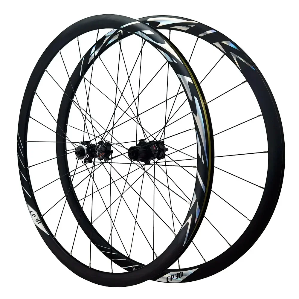 Racing Bicycle 700c Disc Brake Wheel Set HG XD MS Road Bike Straight Pull 120 Ring Six Claw Quick Release Barrel Shaft Version