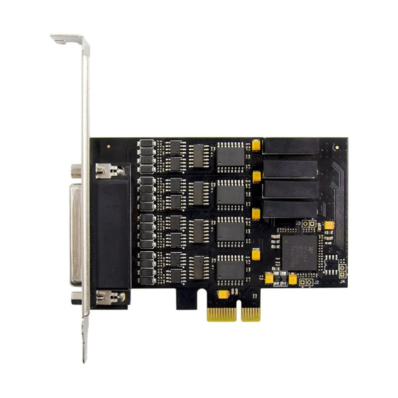 Pcie para rs485/422 placa de porta serial com porta adaptador cartão de expansão proteção contra surtos proteger suporte pcie gen2.0