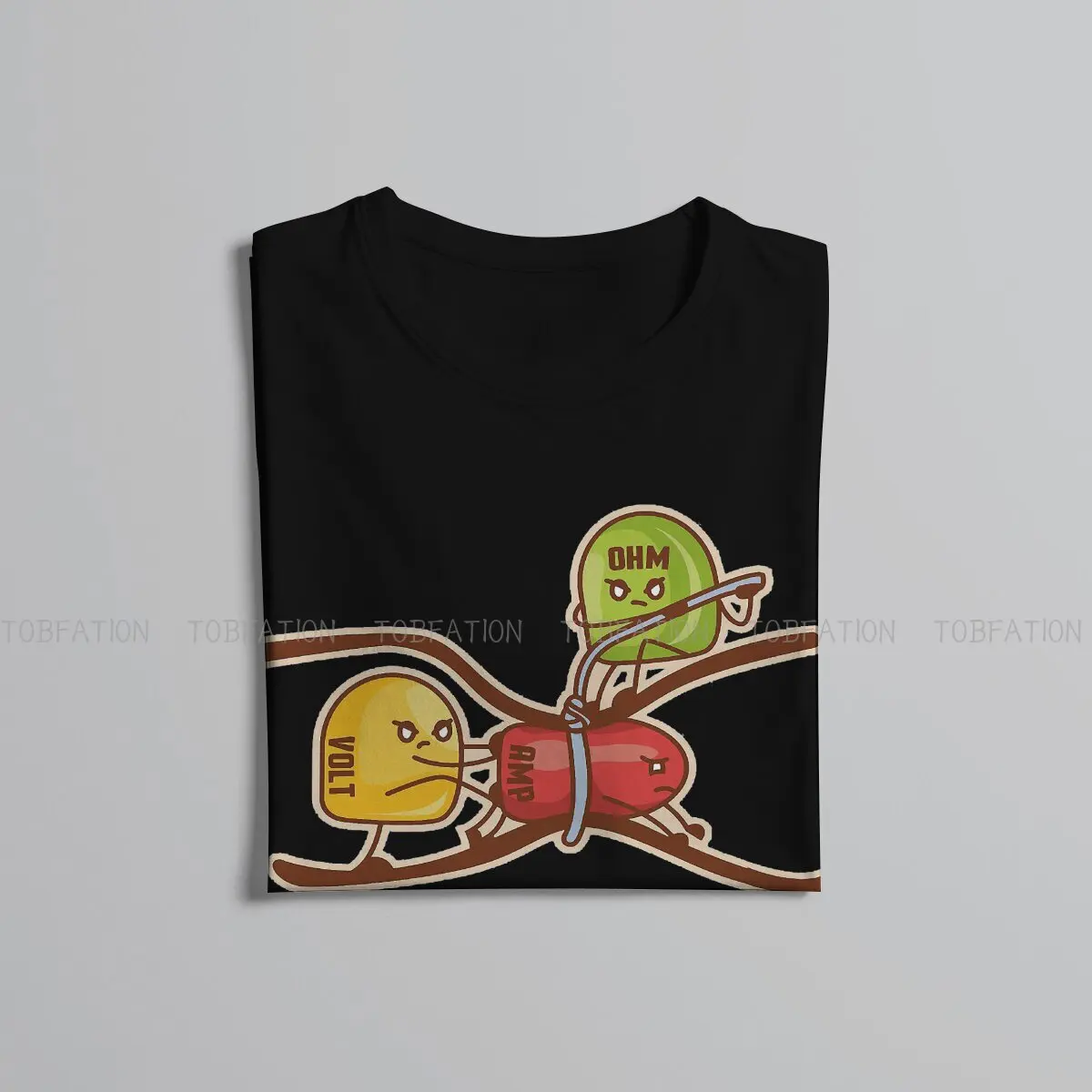 Explains Funny Style TShirt Engineer Electricity Electrician Comfortable Hip Hop Gift Clothes T Shirt Short Sleeve Ofertas