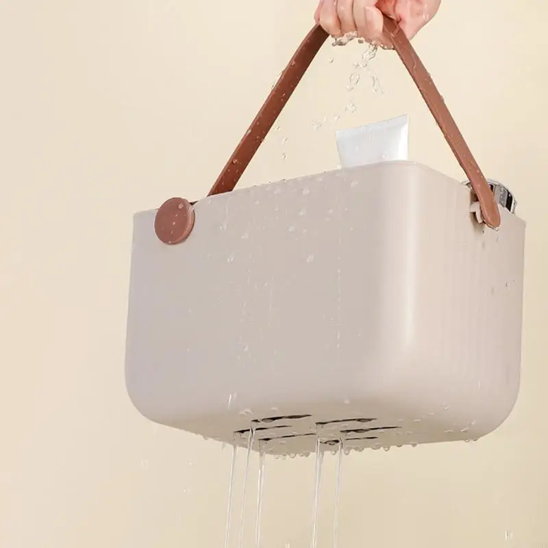 62KD Ventilated Bathroom Shower Basket Easy Maintenances Waterproof Materials Suitable For Clean And Stylish Homes