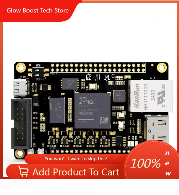 

NYIndustrial Grade Zynq 7020 Small System Board Fpga Core Board Gold-plated Zynq Development Board