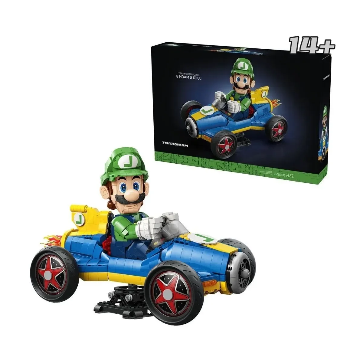 

Disney Innovative 72050 Collection Display Racing Kart Building Blocks Family Fun Premium Design Kids Birthday and Holiday Party