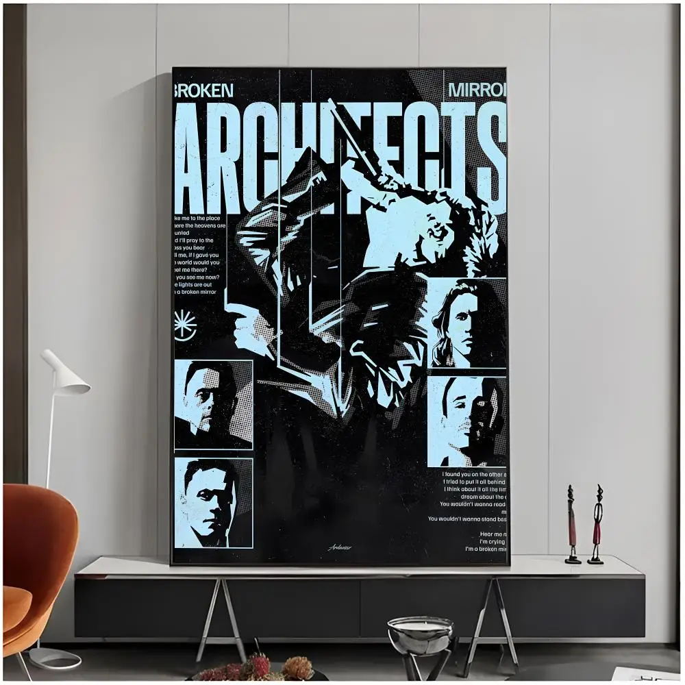 metalcore band A-Architects Poster Living Room Bedroom Decorative Print Unframed Decor