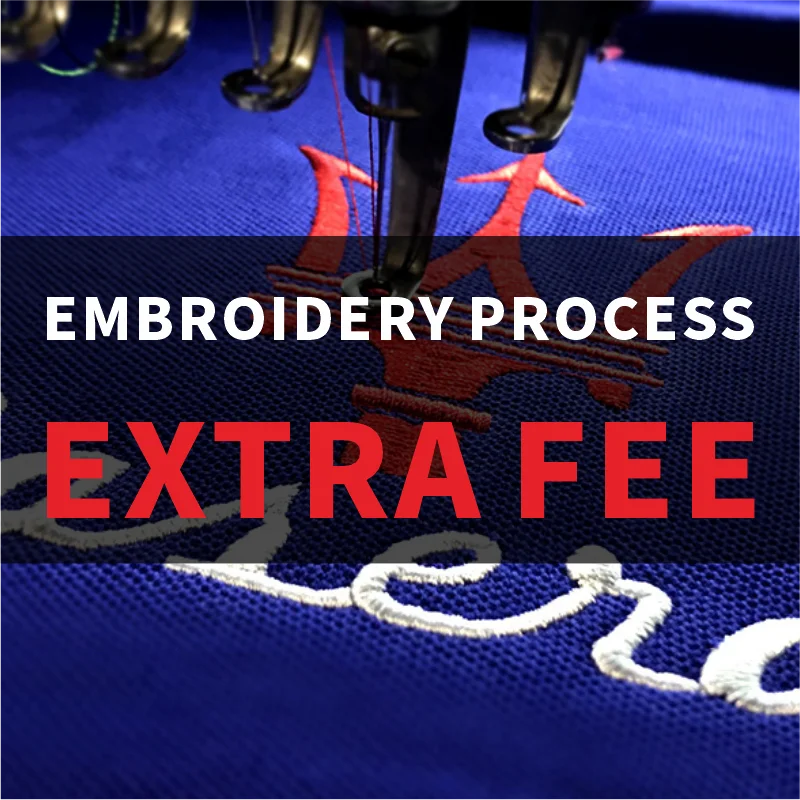 EMBROIDERY PROCESS EXTRA FEE Image size≤10cm image 2