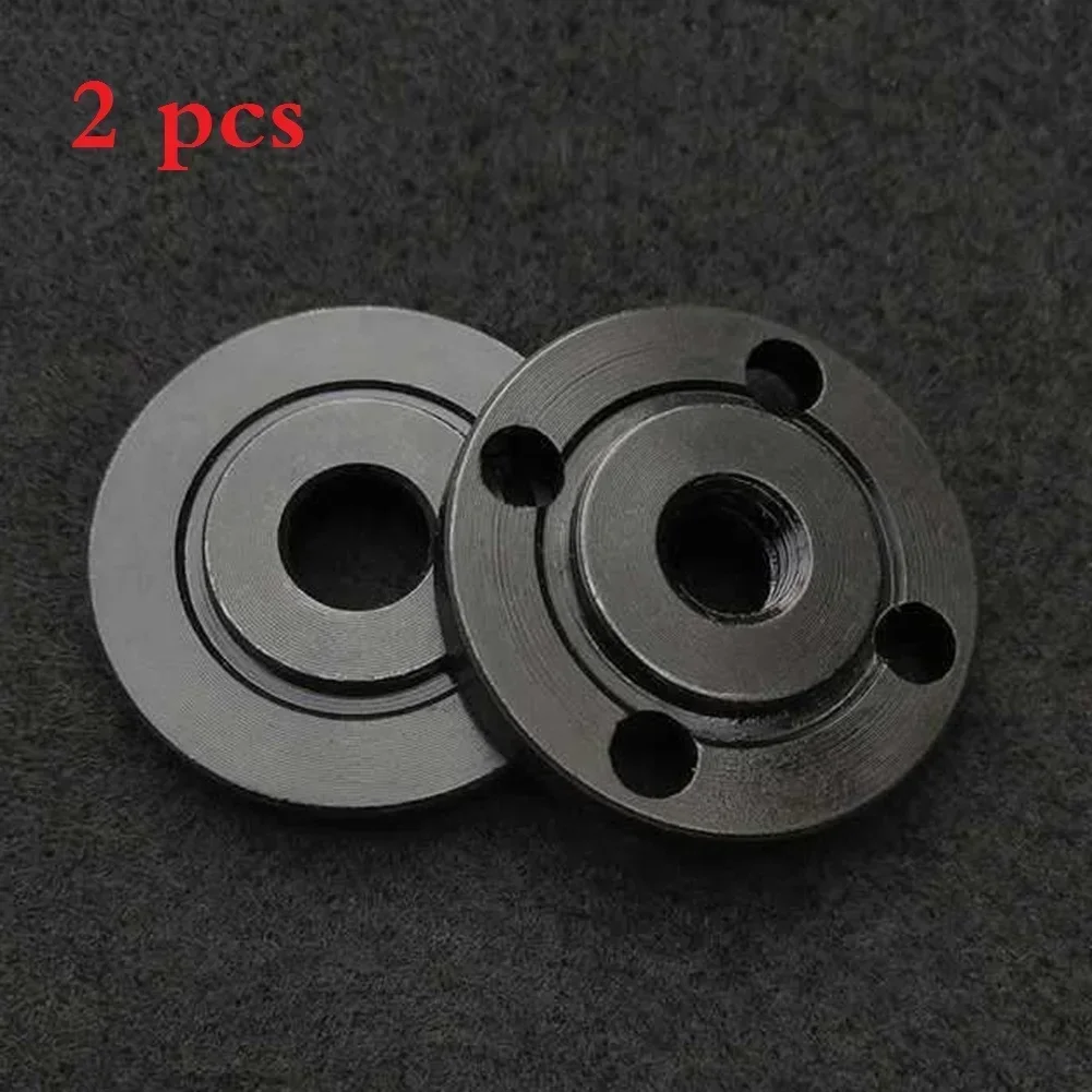 Replacement 40mm Diameter Power Tools 2 Set Flange Nut Set Tools Angle Grinder Inner Outer Flange Nut Set Tools