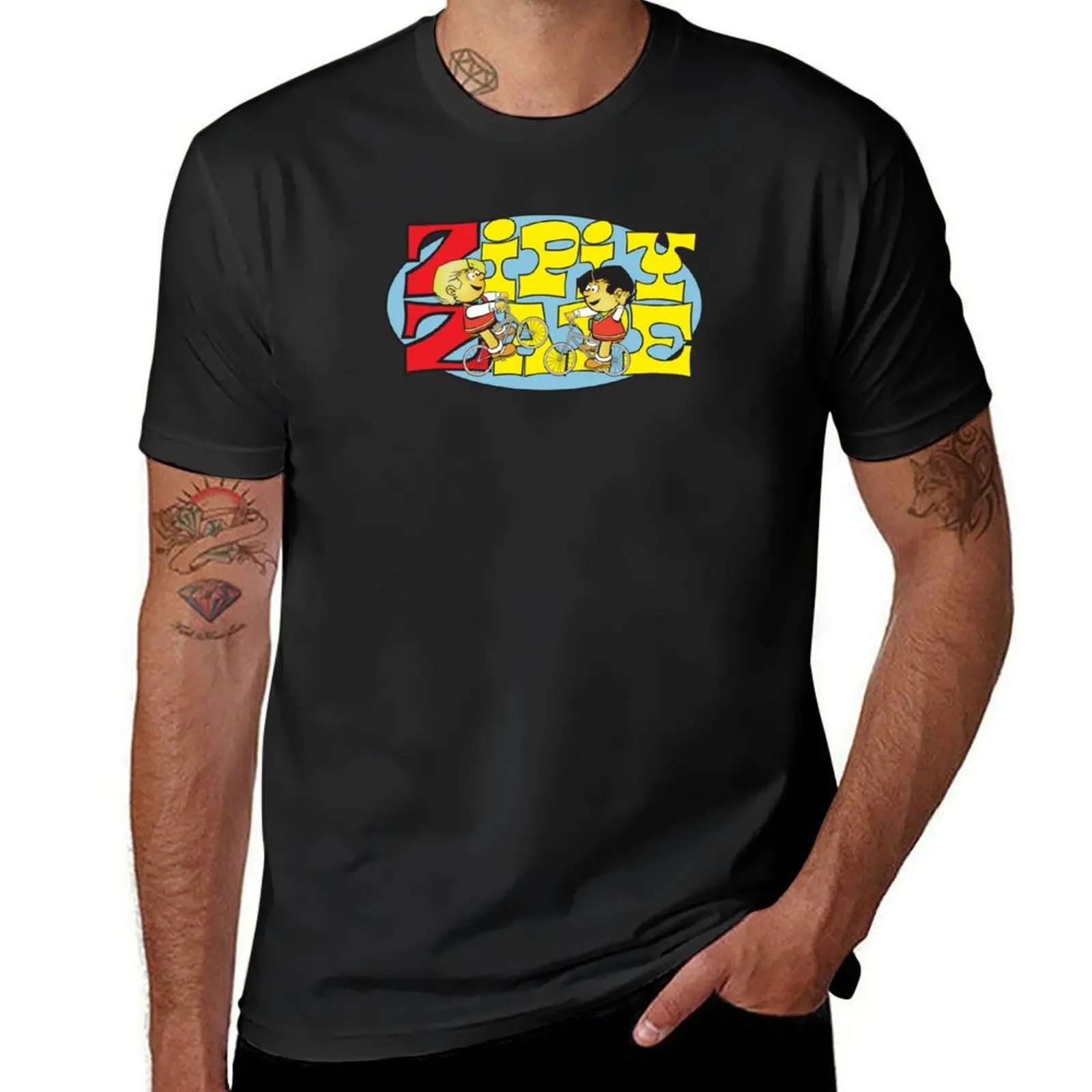 Zipi y Zape T-Shirt heavyweights Blouse plus size tops plain t shirts men