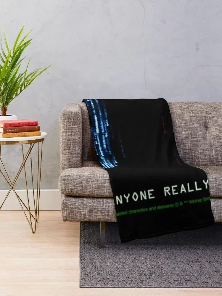 The Matrix Is Anyone Really Free Quote 4 | Resurrections | 2021 Throw Blanket Luxury Thicken Luxury Brand Blankets