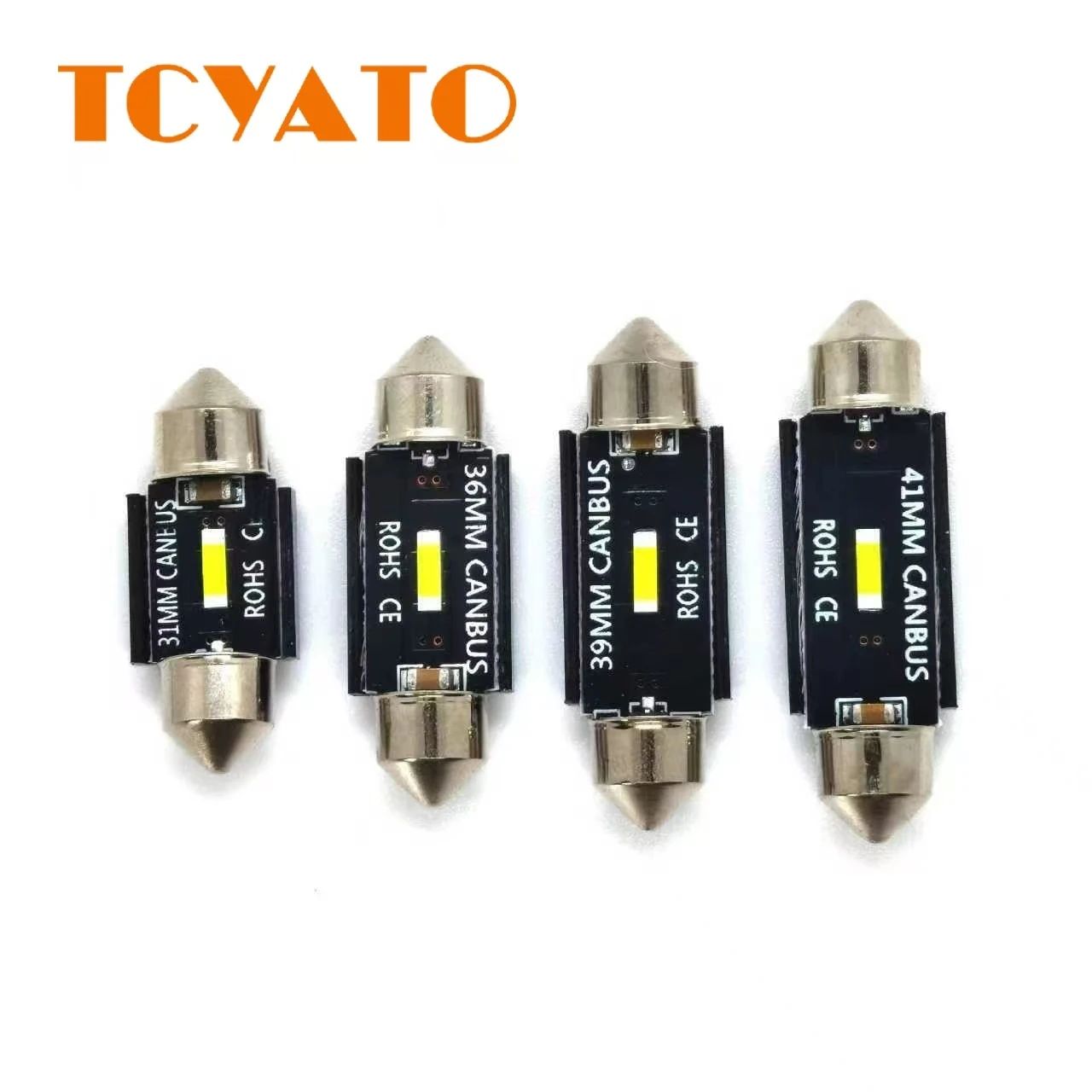 

TCYATO 2X Reading lamp 1860/7020 1 Lamp 1860 double-pointed lamp 31MM 36MM 39MM 41MM high brightness