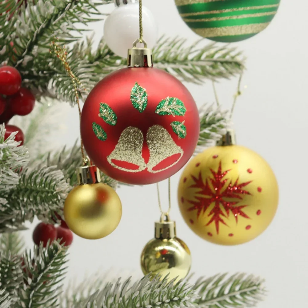 Christmas Ball Ornaments 16/42pcs 2.36inch Shatterproof Christmas Decorations Tree Balls Xmas Hanging Balls for Home Decor Party