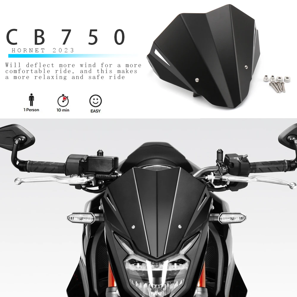 

For HONDA CB750 HORNET cb750 CB 750 Hornet 2023 New Motorcycle Accessories Front Windscreen Fairing Wind Deflectors Windshield