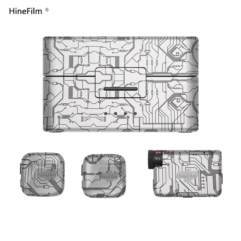 Hinefilm Skin für DJI Mic MINI Aufkleber Haut Schutzfolie für MIC MINI Wireless Mikrofon Aufkleber DJIMIC MINI Wraps Cover 8