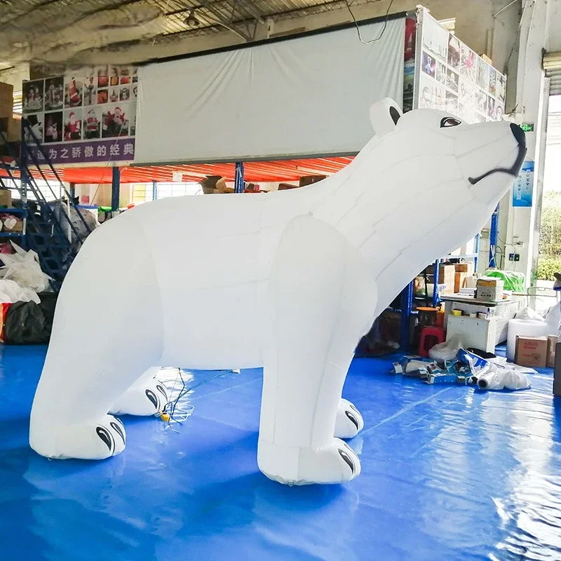 Bear Model For Inflatable Polar  Decoration Christmas White Bear Toys For Advertising Event Display