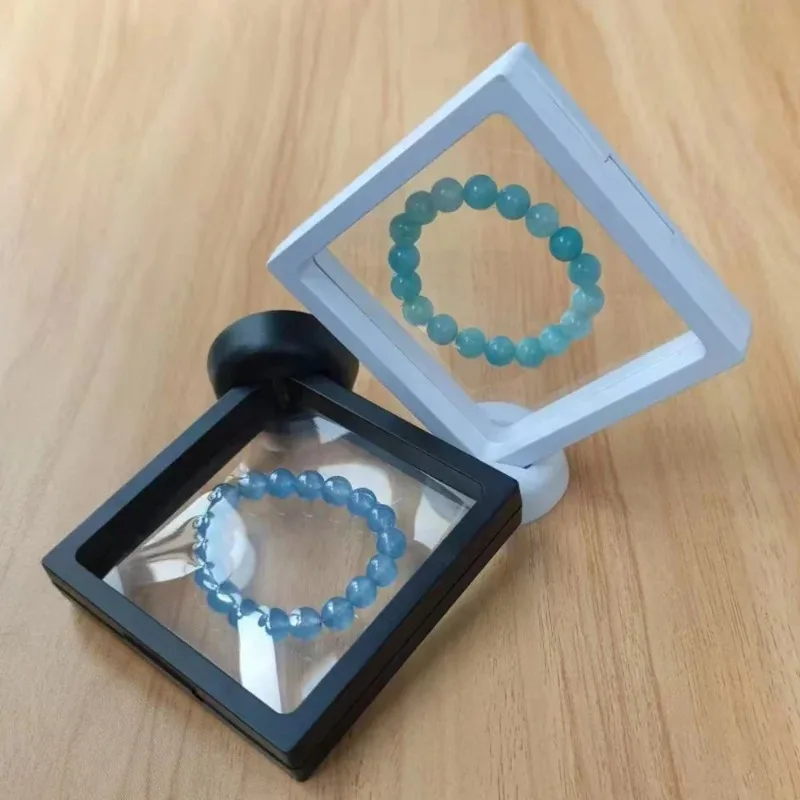 11cm Rings Bracelet Jewelry Display Boxes with Column Base DIY Handmade Jewel Necklace Packaging