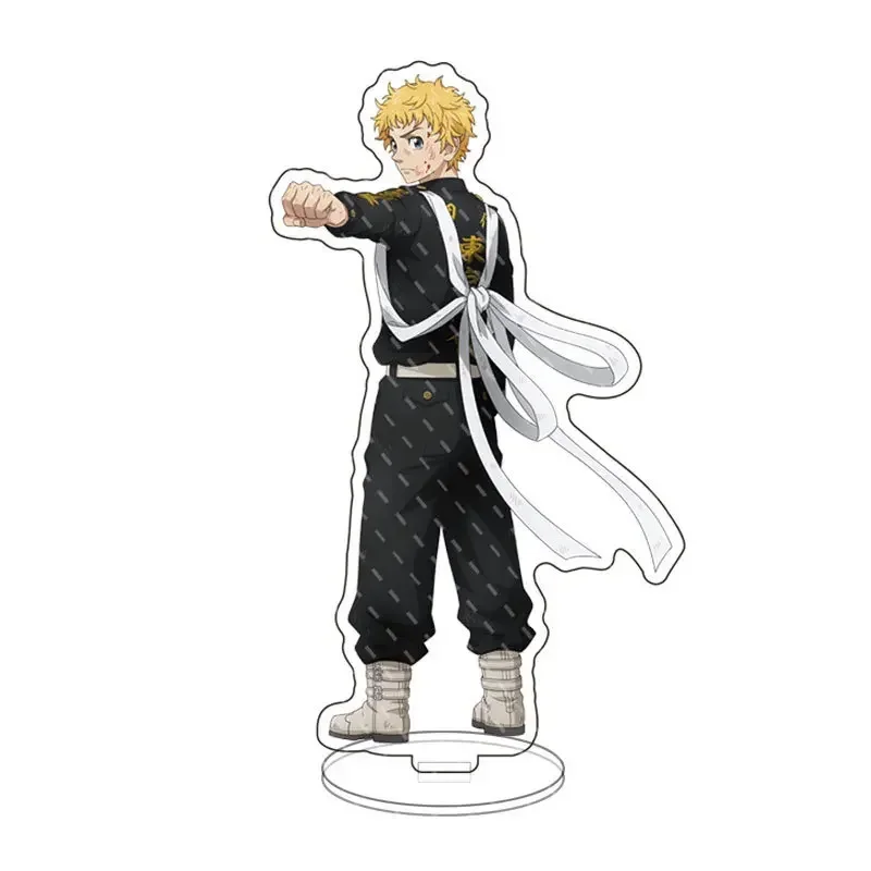 Anime Tokyo Revengers Acrylic Stand Model Figure Manjiro Ken Takemichi Hinata Atsushi Model Plate Desk Decor Standing Fans Gifts