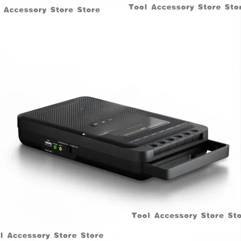 Hot Selling Retro Stereo Player Walkman Cassette Music Audio Automatic Rewind Recorder External Speakers USB Playback