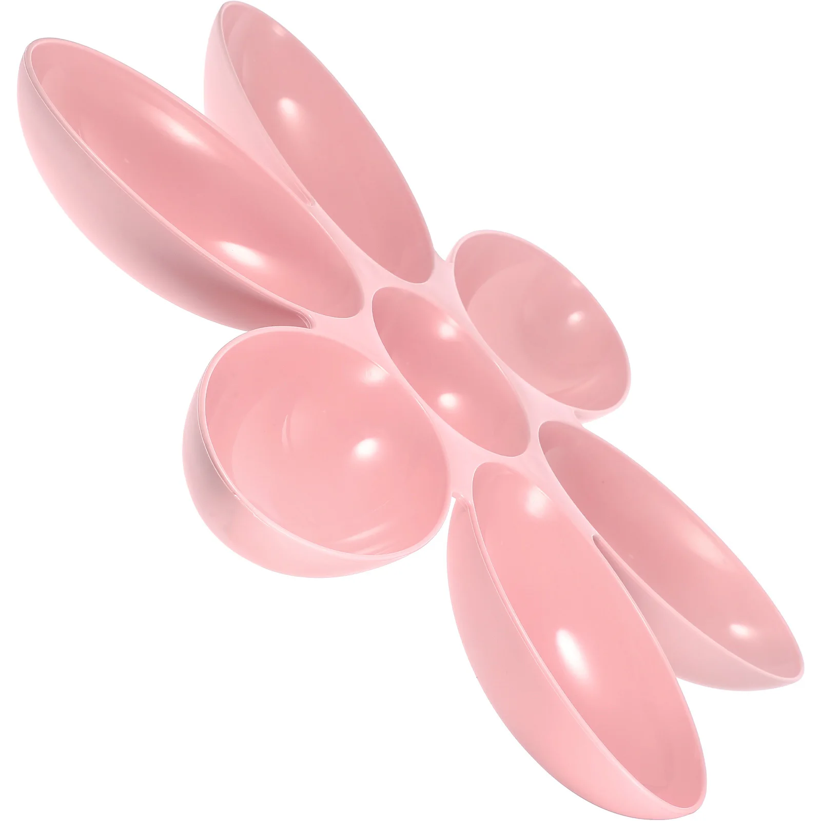 

Pet Feeding Bowl Premium Abs Petal Shape Cat Dish Smooth Easy Clean Floor Cat Bowl For Daily Use Pet Supplies