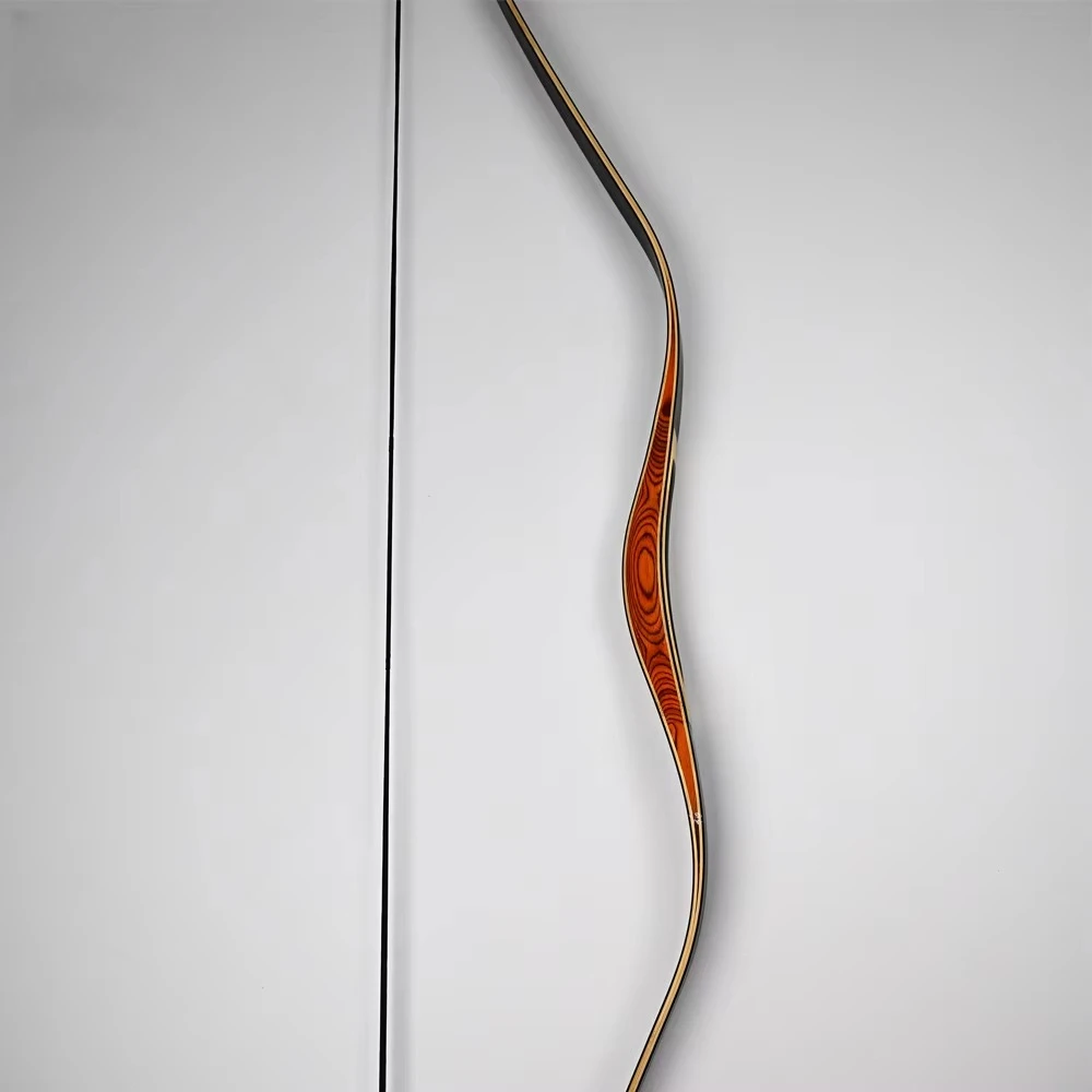 60 Inch Traditional Archery Recurve Bow Available in 15 20 25 30 35 and 40 Lbs Draw Weight Options
