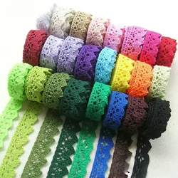 Curtains,tablecloths,sofas,clothing Accessories,all Cotton Handmade,narrow Lace,pure Cotton Accessories,width 1.7CM * 10 Meters