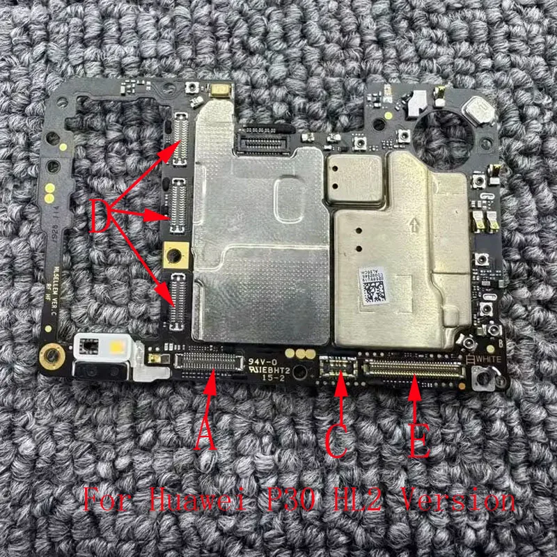 2-10Pcs Usb Charging Charger Camera LCD Screen Display Battery Flex FPC Connector Plug For Huawei P30 Pro P30Pro 24 50 40 32 Pin