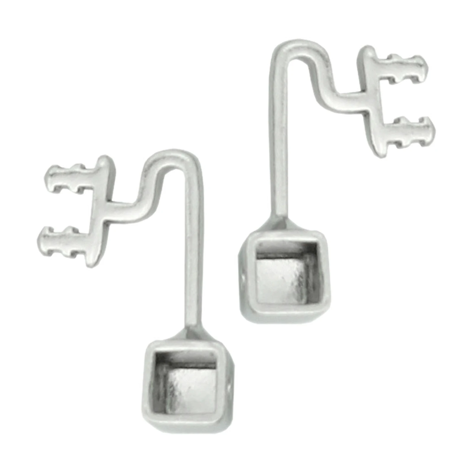 

1 Pair Eyeglass Nose Pad Arms Replacement For Glasses Nickel-Plated Durable Nonslip Fit Optical Frame Supplies