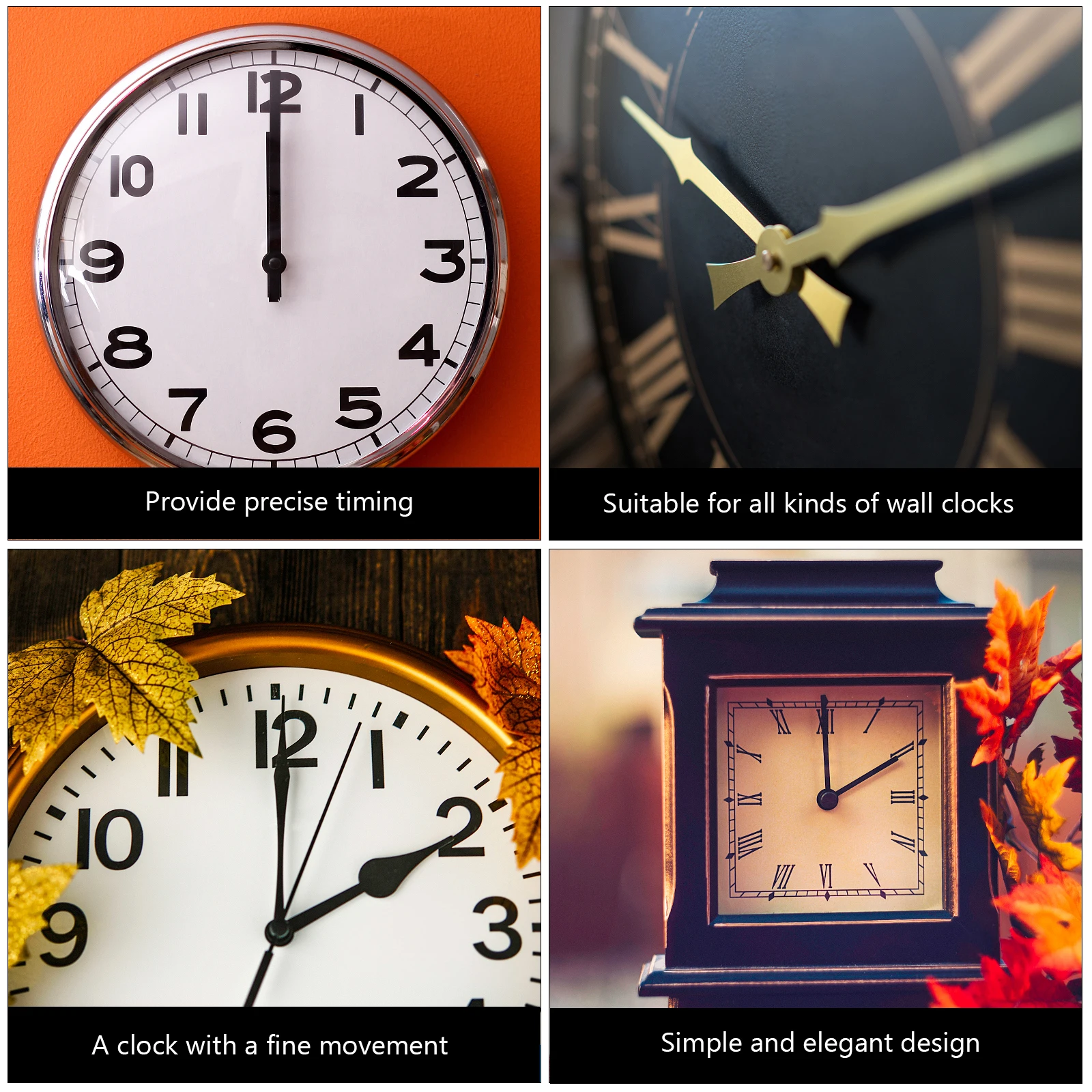 

Wall Clock Movement Mechanism Replacement Machinery for Quartz Watch with Pointer Diy Silent Arrows Swing Clocks