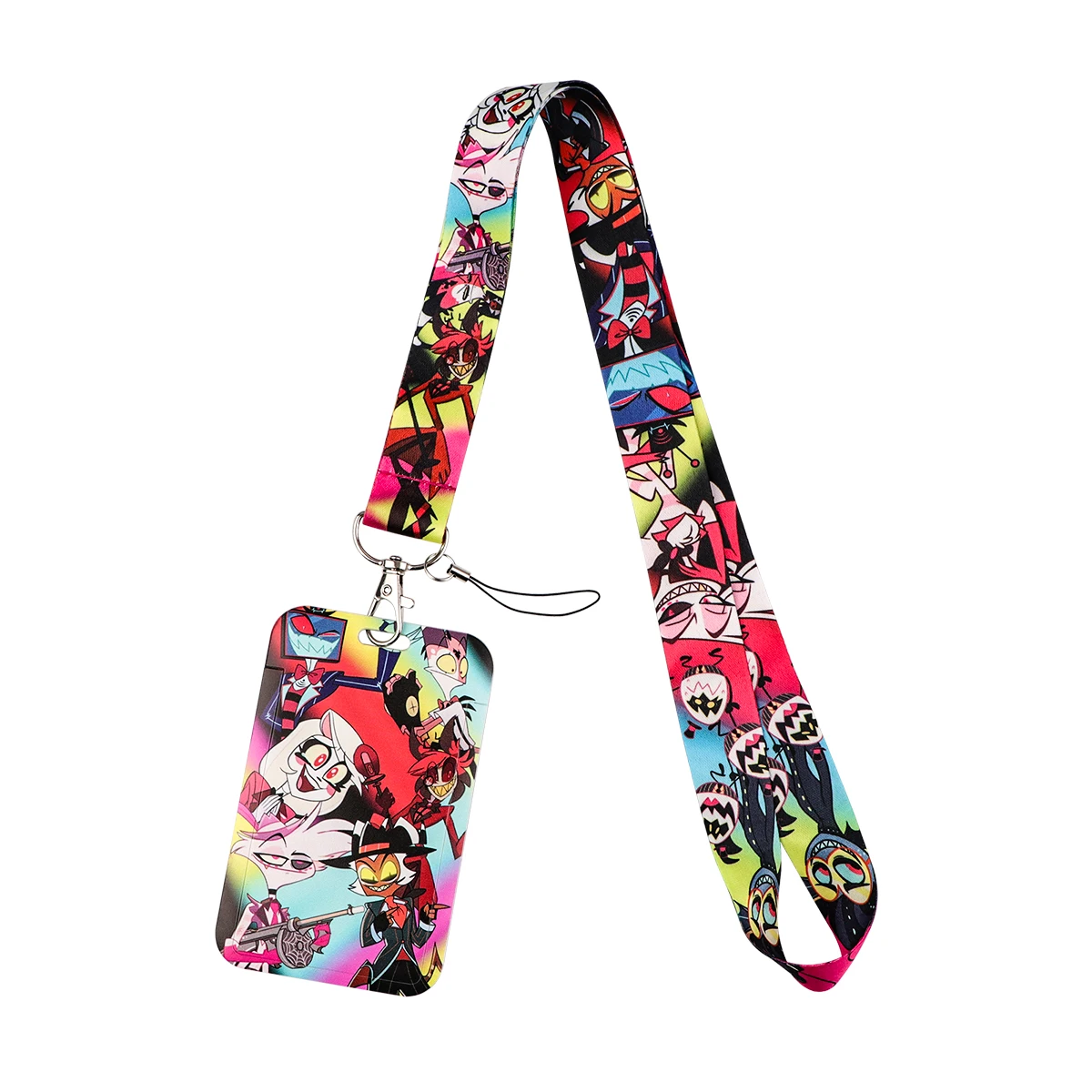 Lanière de cou de dessin animé drôle pour porte-clés, sangles de téléphone portable, porte-badge, ULà suspendre, accessoires de carte d'identité, cadeaux pour enfants