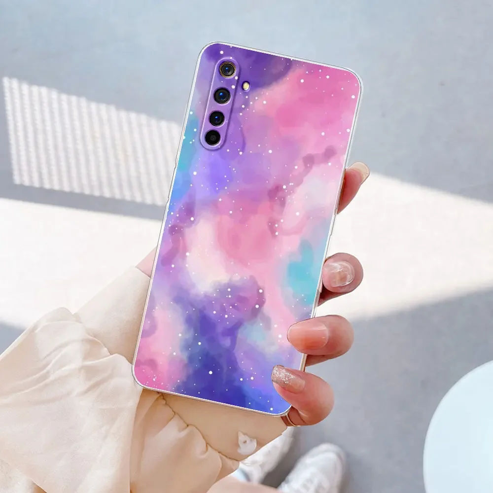 For Realme 6 Case Realme 6s Clear Soft Silicone TPU Phone Cover For Realme 6 Pro Cases Coque For OPPO Realme6 6S Bumper Fundas