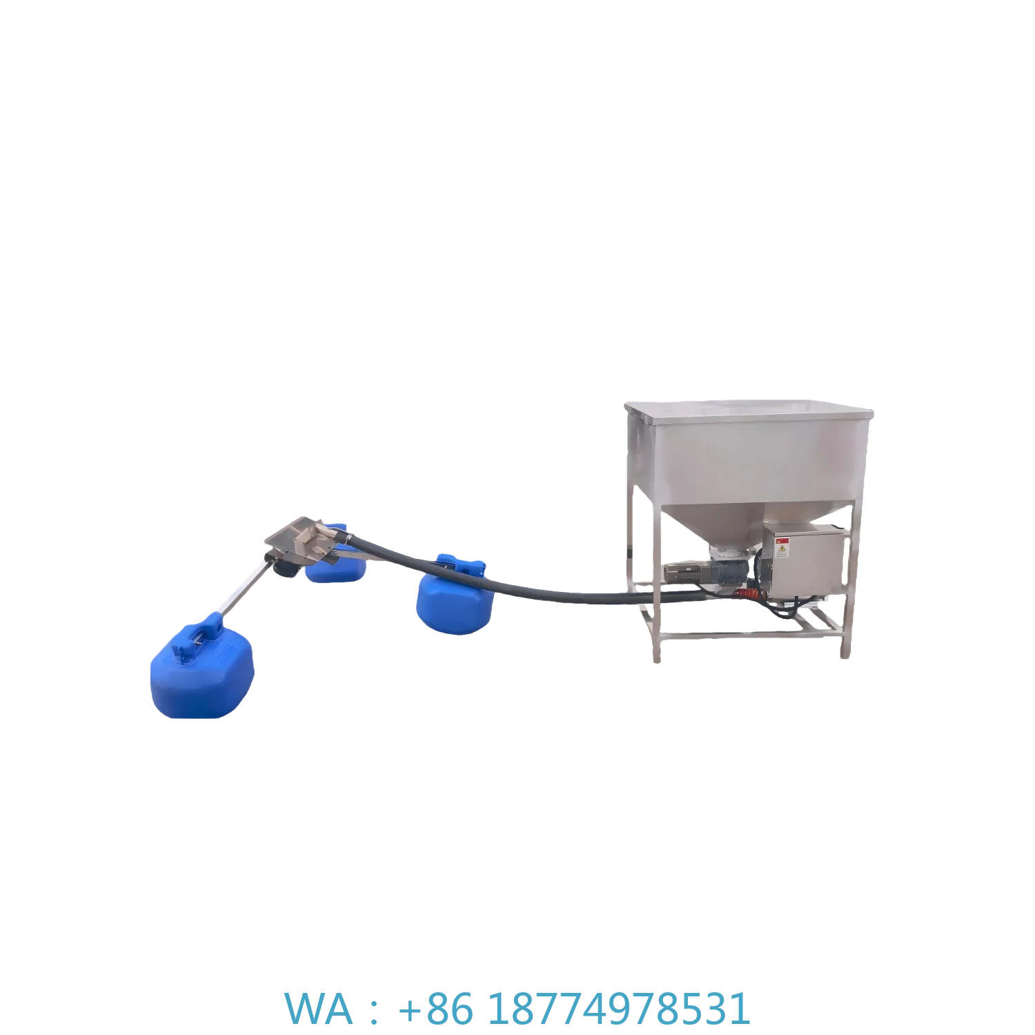 Shrimp Feeding Aquaculture Fishery Pond Feeder180-degree 1.5KW 2HP Automatic Wind Power Tilapia and Catfish and