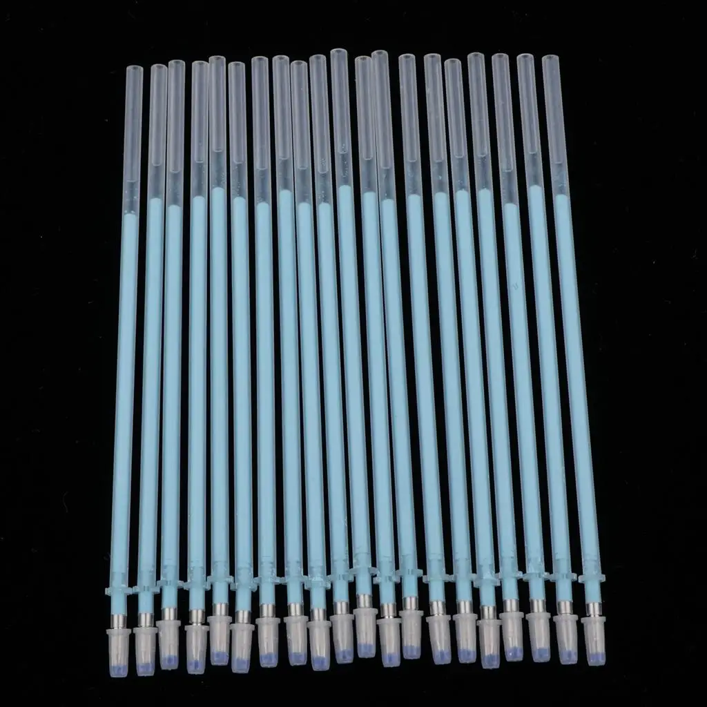 2-4pack 20 Pieces 1mm Colorful Glitter Ink Gel Pen Refills for Drawing