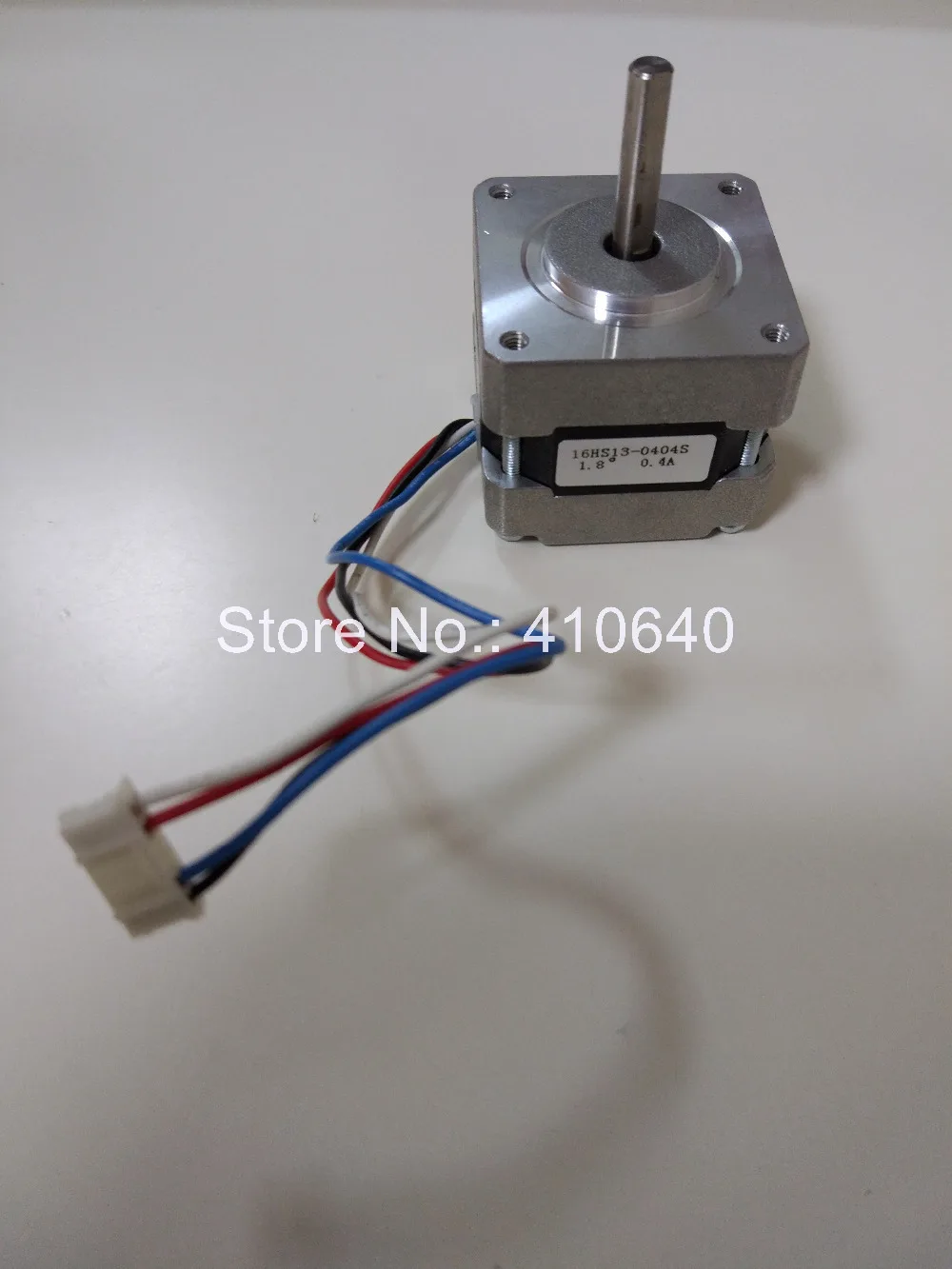 1 개 무료 배송 스테퍼 모터 16HS13-0404S L 34 mm Nema16, 1.8 deg 0.4 A 21 n. cm 및 바이폴라 4 리드 와이어
