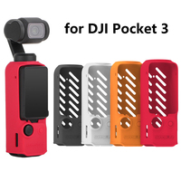 Silicone Protective Cover for DJI Pocket 3 Anti-Scratch Gimbal Camera Handle Protective Case Lens Cap for Osmo Pocket 3