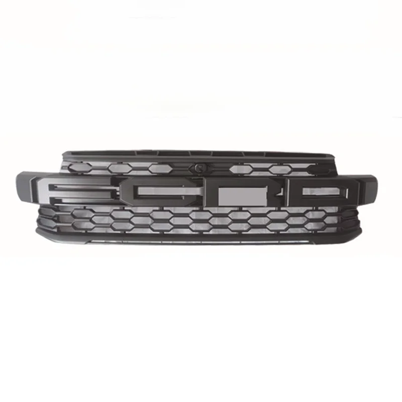 

Car Front Bumper Grid Parrilla Black ABS Grille Radiator Grill Cover Intake Air Grilles Fit for Ford Ranger 2023 2011custom
