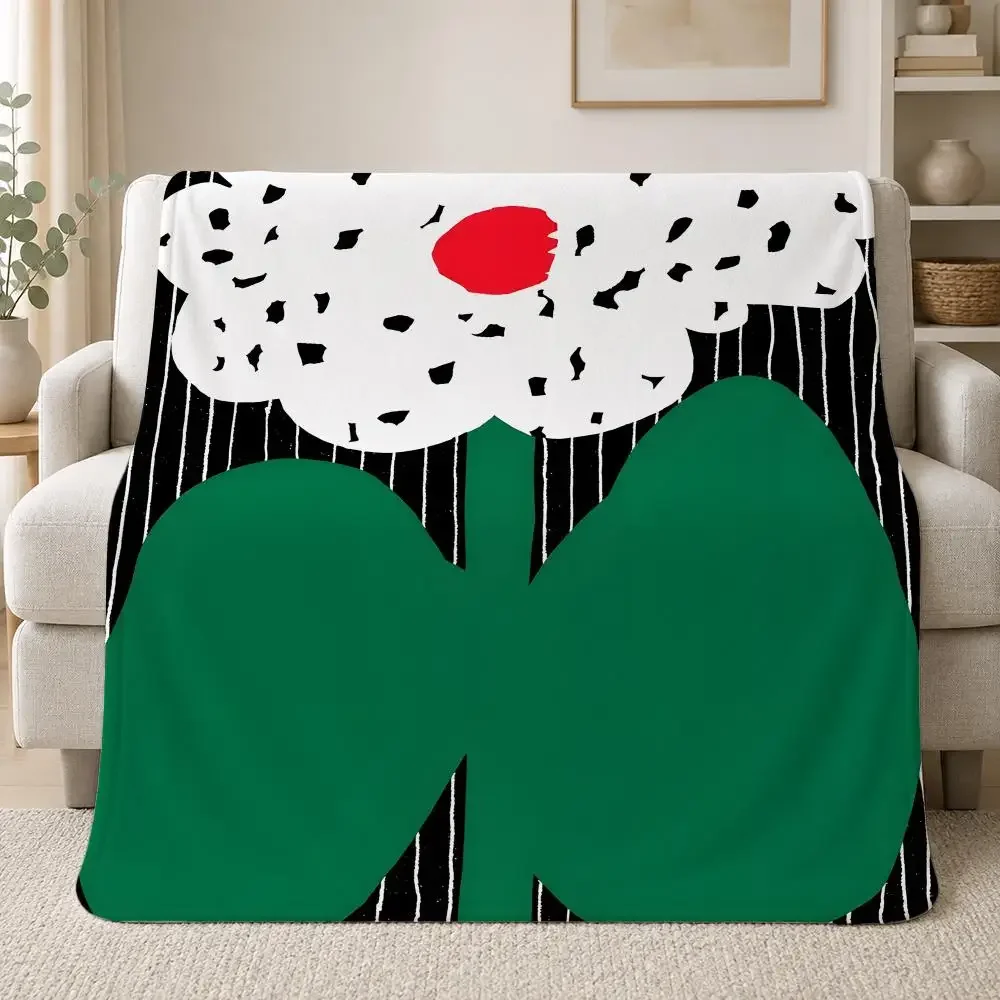 Playful Contemporary Illustration Art Antti Kalevi Illustration Art Throw Soft Plush Flannel Throw Blanket Sofa Bed Home Decor