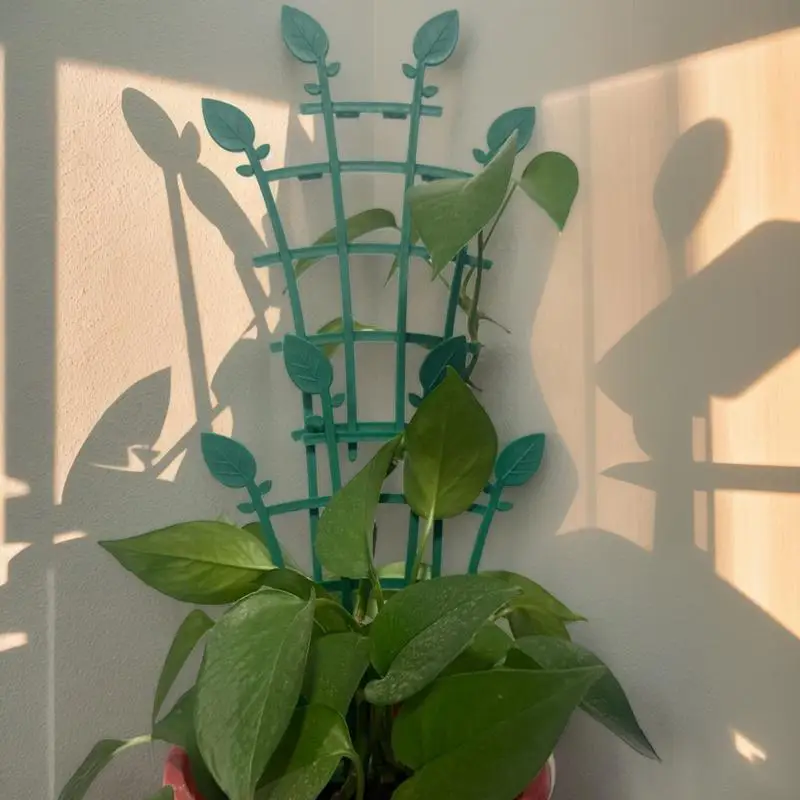 Plant Trellis For Pots 4X Stackable Vine Holder Cage Superimposed Potted Flower Supports For Houseplants Ivy Vine Flowers