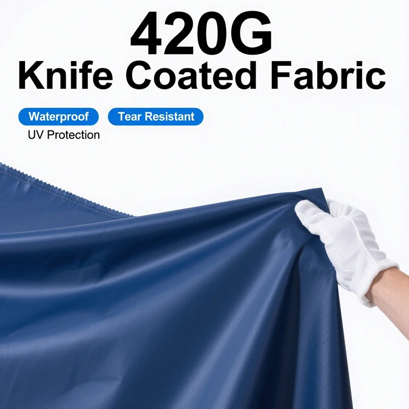 Customizable Multiple Colors 0.38mm Thickened Knife Scraping Anti-aging Truc & Construction Tarpaulin