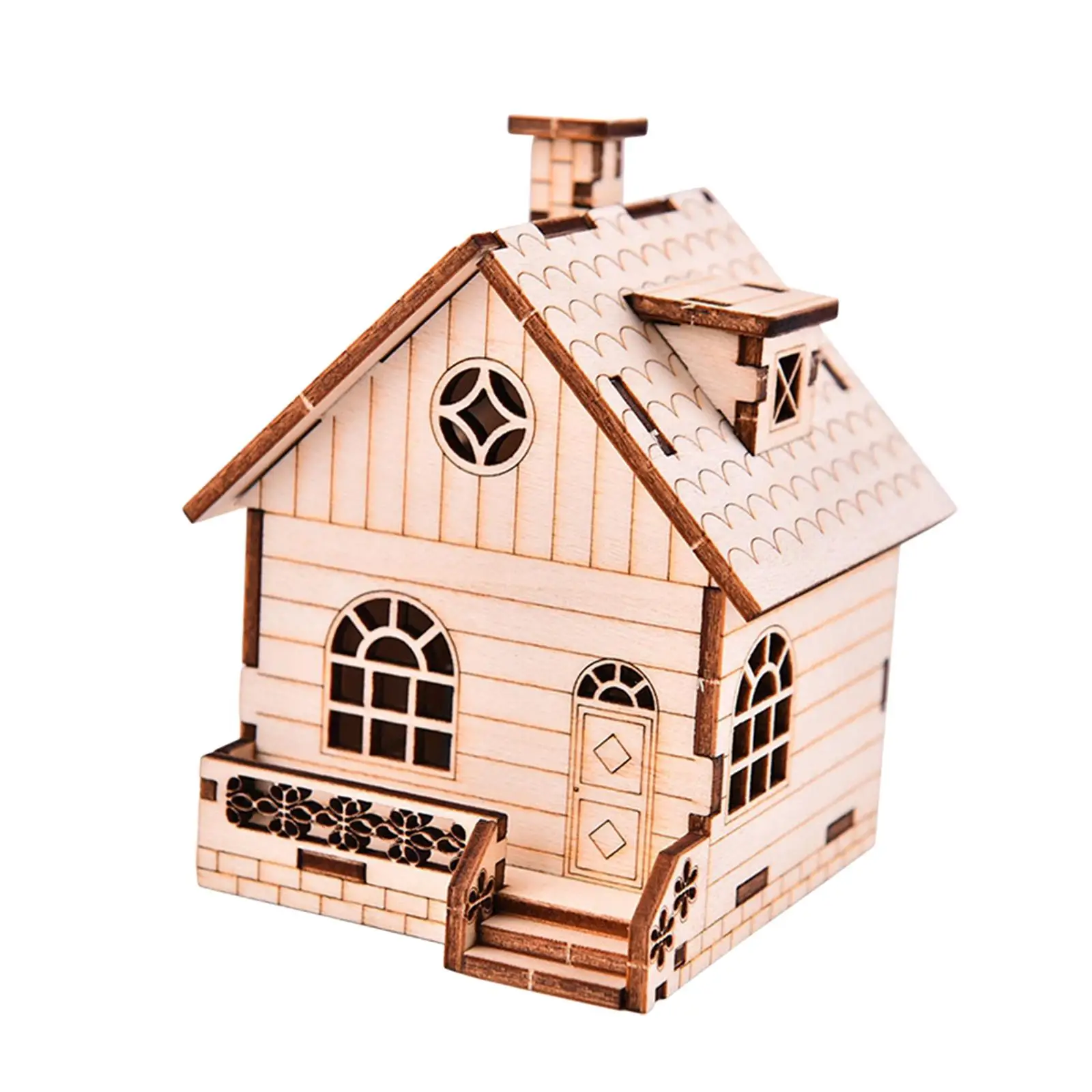 craft Kits Hand Cranked Music Box DIY Assembly Music Box Model Kits for Exploring The Principle