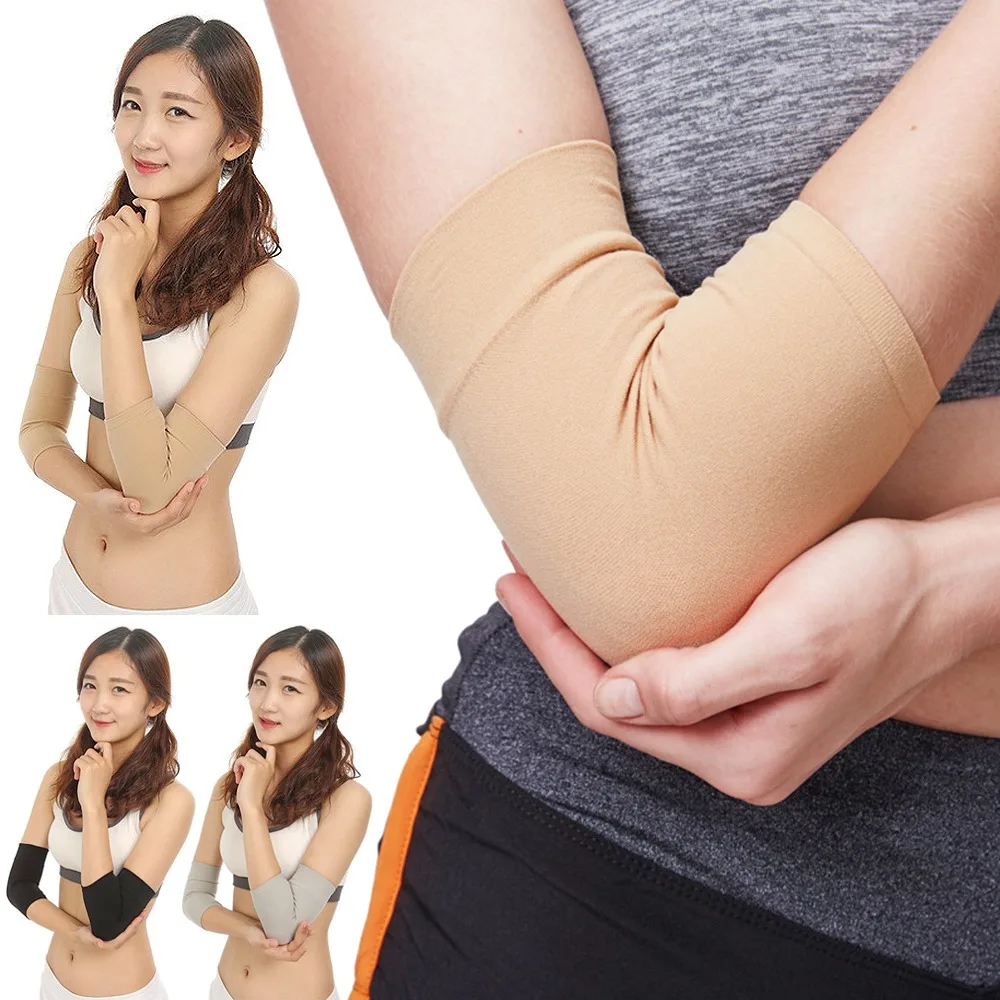 New UV Protection Arm Bandage Masking Scar Nylon Elbow Pads Cover Up Elastic Arm Sleeve Outdoors/Sport