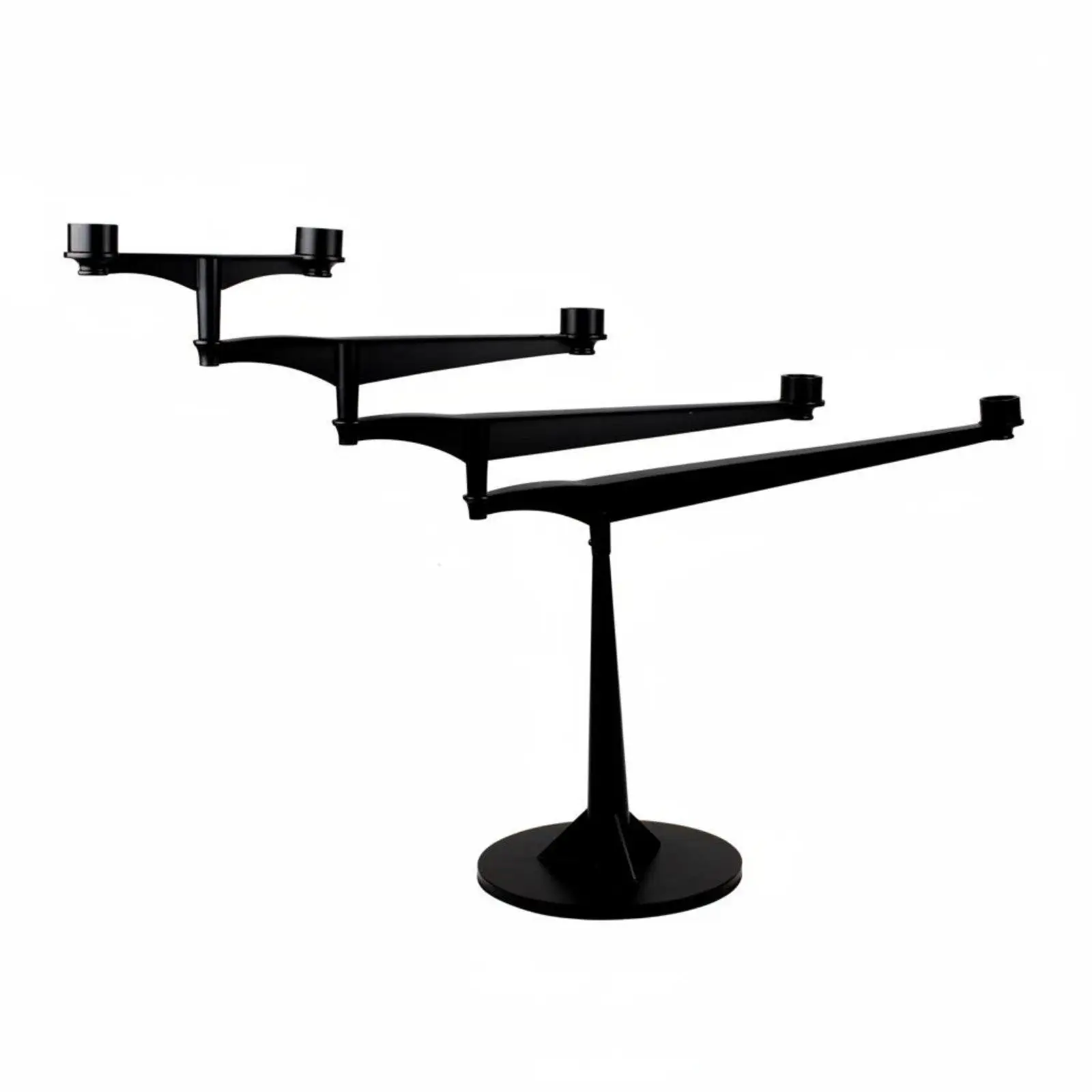 Multi Level Decorative Candle Stand Premium Iron Candle Holder for Home Decoration and Centerpiece Arrangements