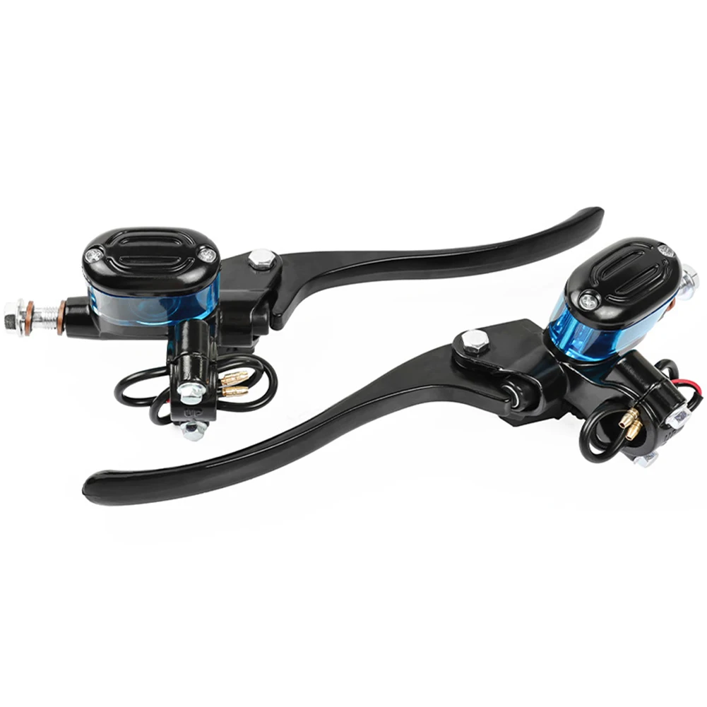 Lever Scooter Brake Handle Hydraulic Brake Pump Hydraulic System Aluminum Alloy Material Visual Oil Level Check