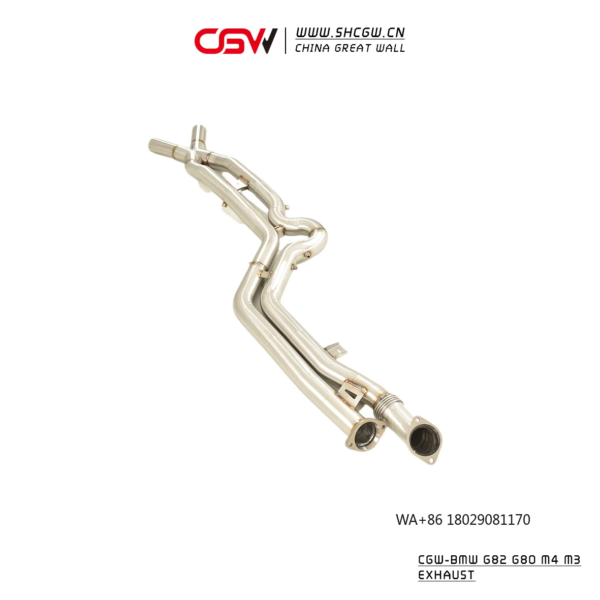 

Выхлопная система CGW Titanium Equal Length Midpipe для F80 F82 F83 M3 M4