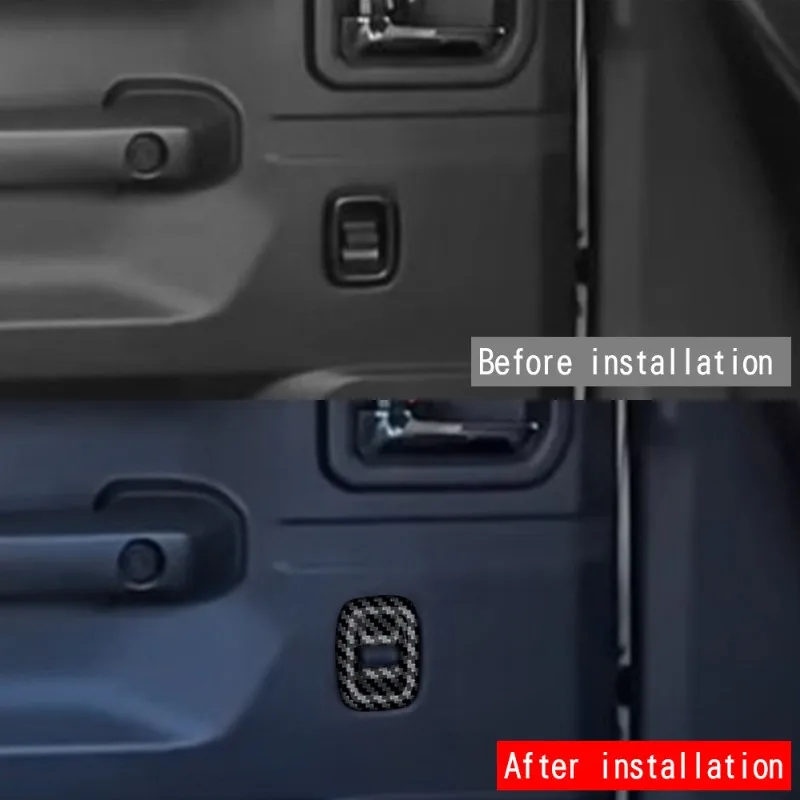 For Jimny Nomade 2025 5 Door Car Rear Window Glass Switch Frame Interior Accessories-N32R