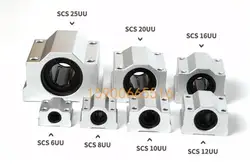 SC20UU SCS20UU boccola di scorrimento per macchine con cuscinetti a sfera a movimento lineare da 20mm CNC