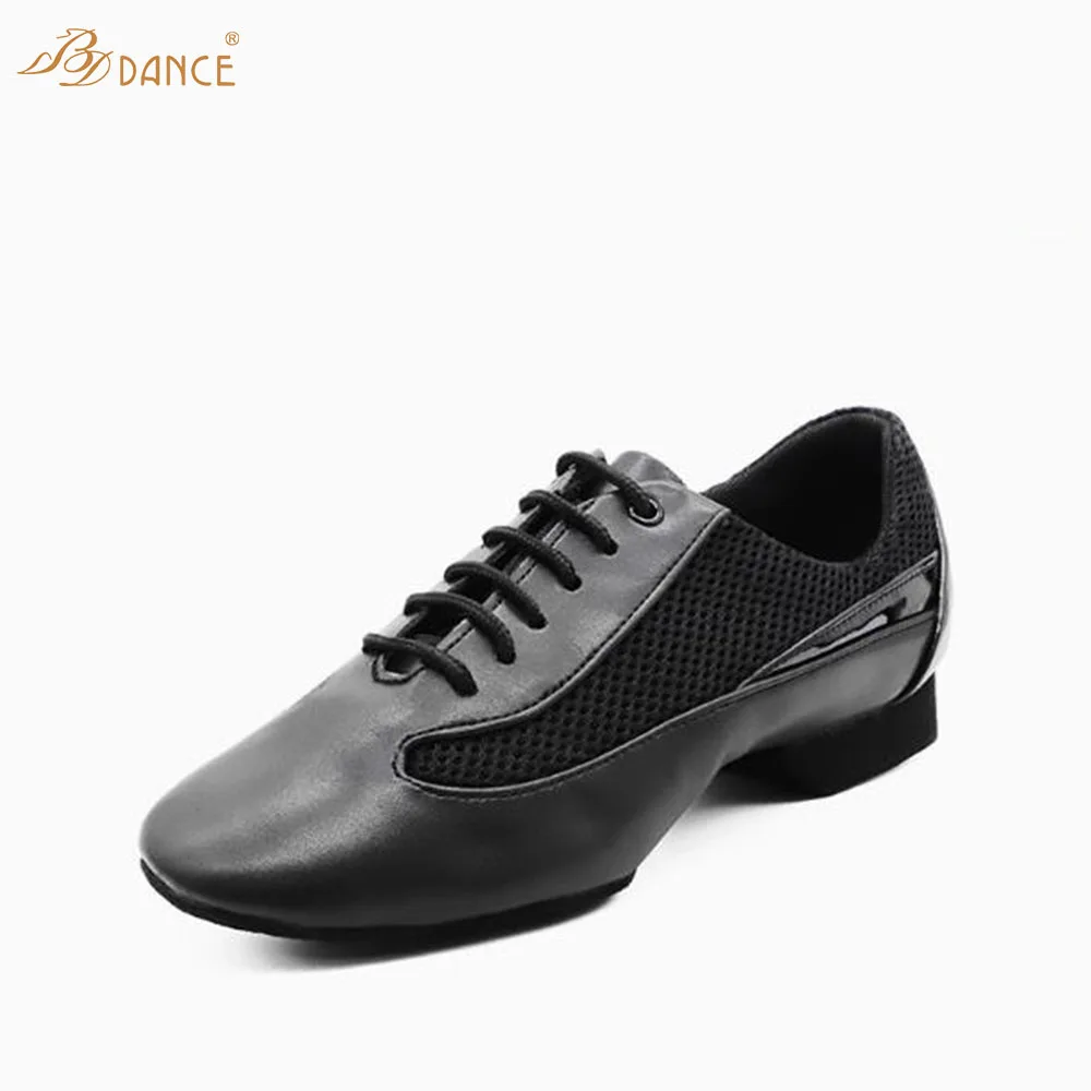 Betty Latin Dance Shoes Women's National Standard Dance Shoes Men's Professional Practice Shoes Teacher Modern Dance Shoes AM-6