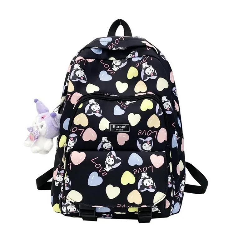 Sanrio-mochila escolar Clow M para estudiantes, gran capacidad, informal, impermeable, almohadilla de hombro, Linda mochila de dibujos animados