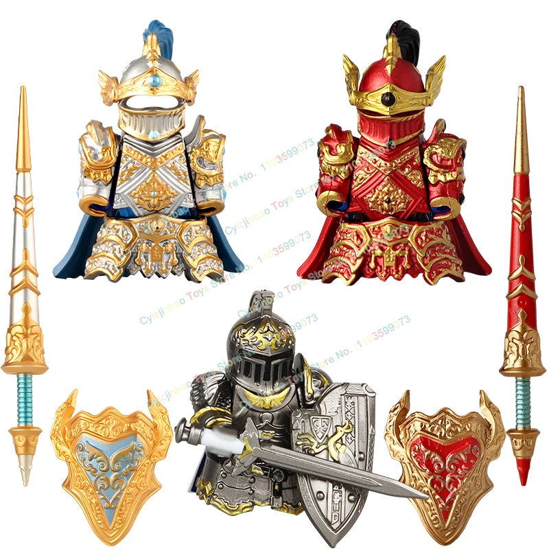

Z151 Medieval Knights compatible Building Blocks Warriors Bricks Action Figure Sword Accessories Collection Bricks Toys Gifts