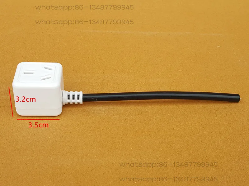 

Female Plug with Wire 3 Hole Female Plug Switch Power Female Plug Outdoor Waterproof Box Power Socket 3 Holes