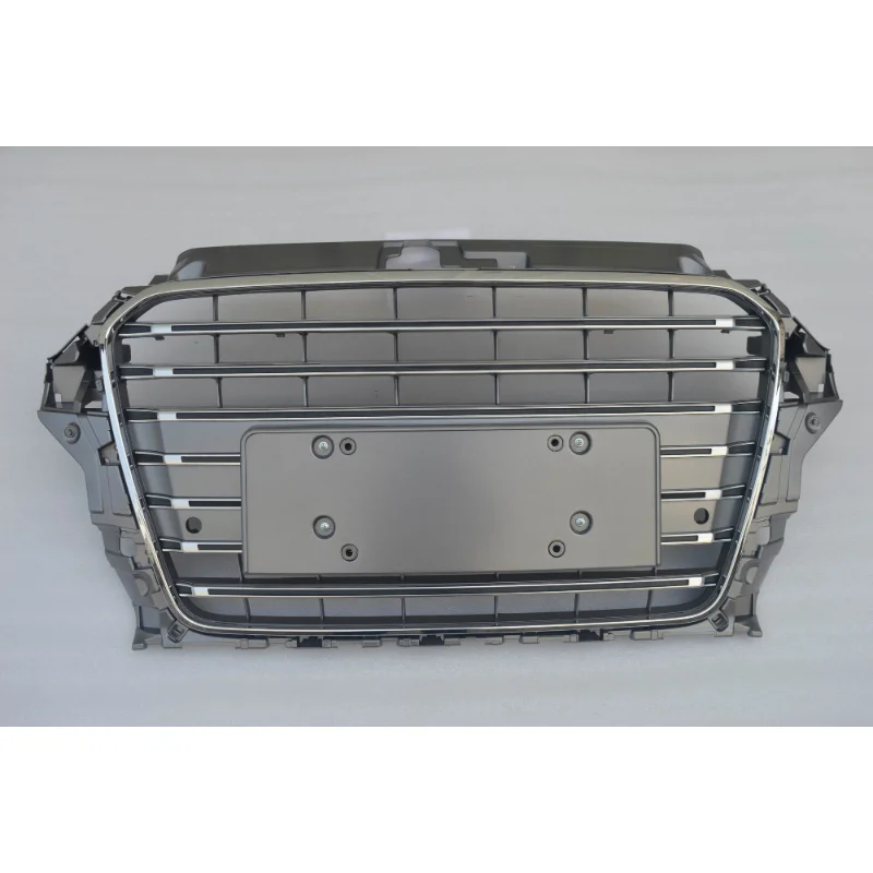Grill Honeycomb 2014 2015 2016 For Audi A3 retrofitted RS3 A3 8V Upgrade RS3 Grille Trim Front Bumper Racing Grills Accessories view 4